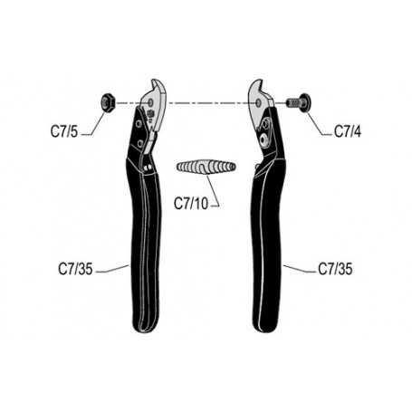 Pince coupe câble FELCO C112 - Oberlé Forest Equip