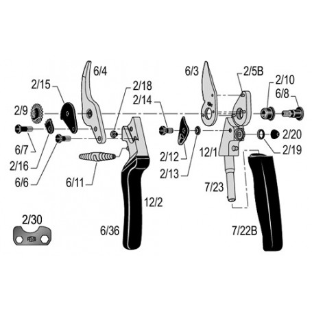Sécateur ergonomique Felco 12