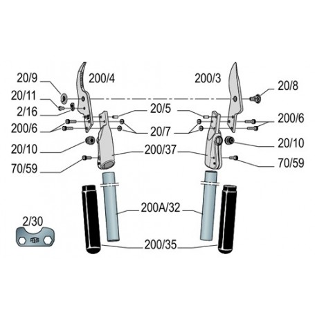 Ébrancheur Felco 200A-50