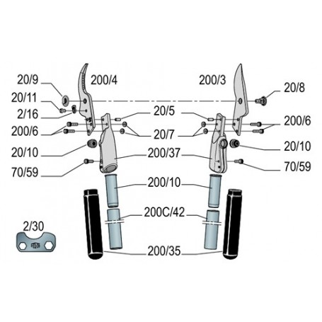 Ébrancheur Felco 200C-60