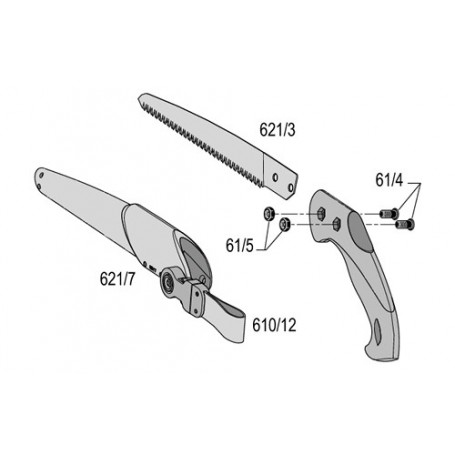 Scie arboricole Felco 621