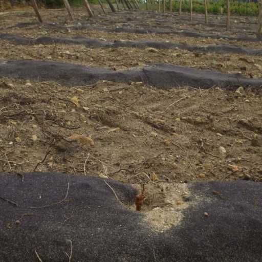 Feutre de paillage biodégradable