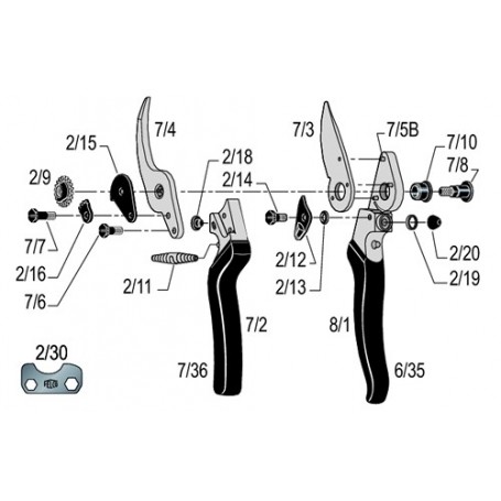 Sécateur pulvérisant Felco 19